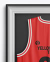 Basketball Jersey in Frame Mockup