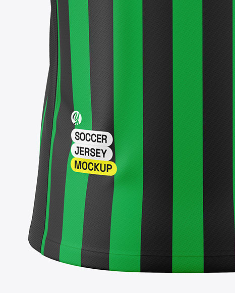 Soccer Jersey Mockup - Back View