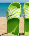 Slide Sandals on The Beach Mockup