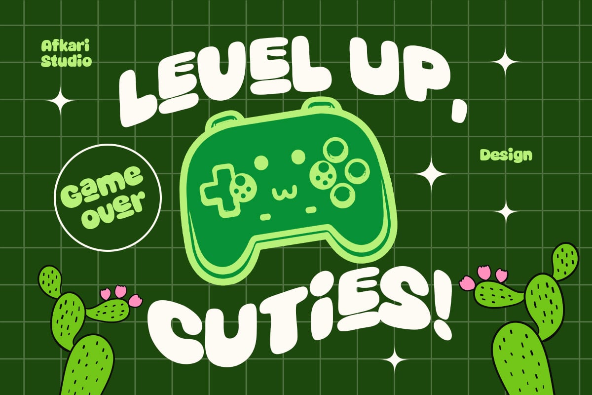 Spidle - Playful Fun Display Font