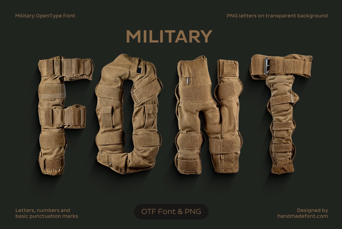 Military Font