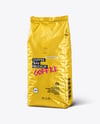Matte Coffee Bag Mockup