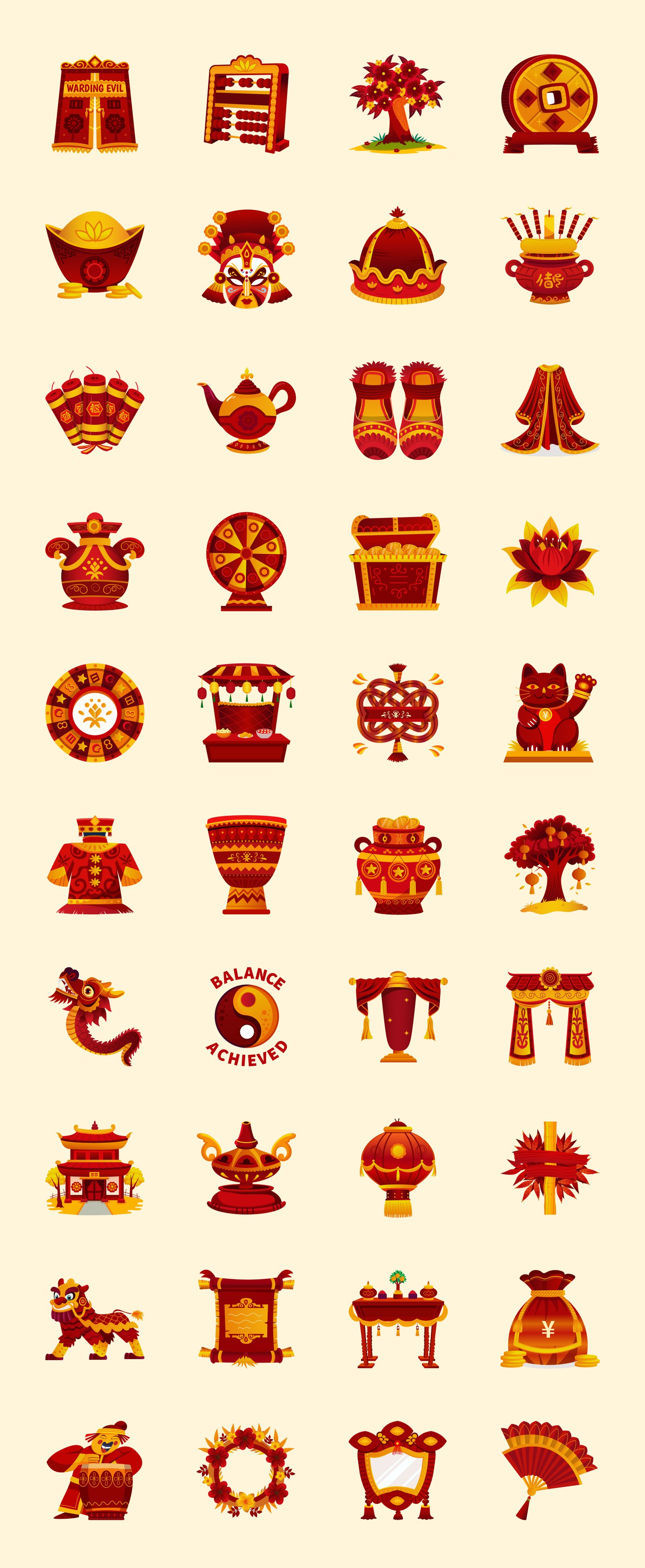Chinese New Year Illustrations