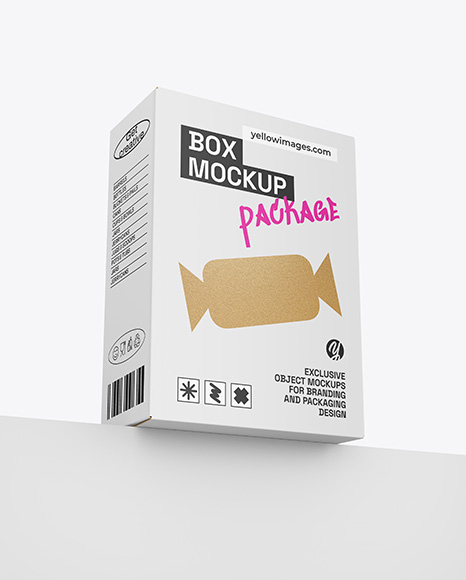 Paper Box Mockup