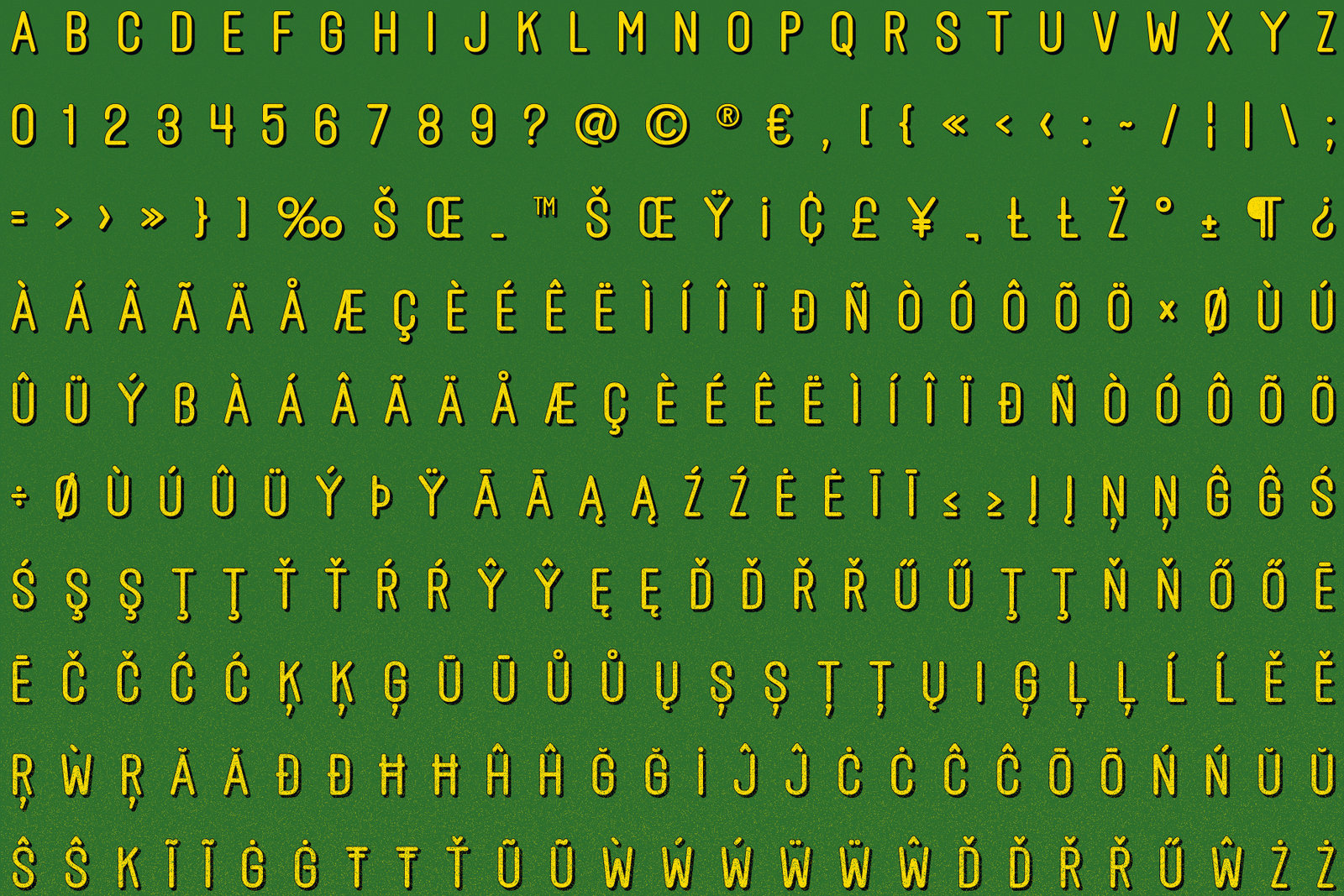 FT BAILE SHADOW FONT