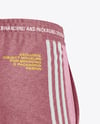 Heather Men’s Pants Mockup - Back Half Side View