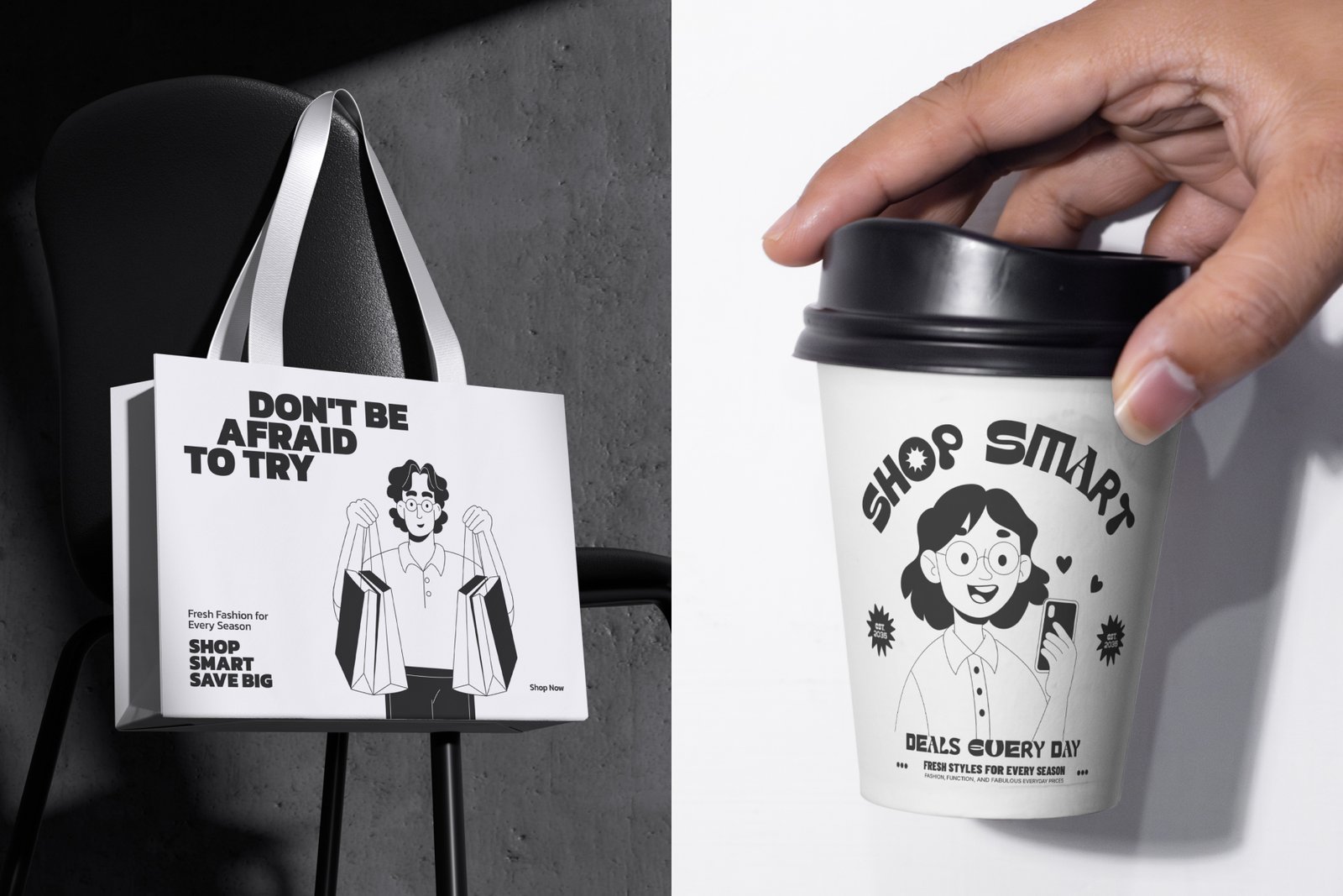 Shopping Illustration Art