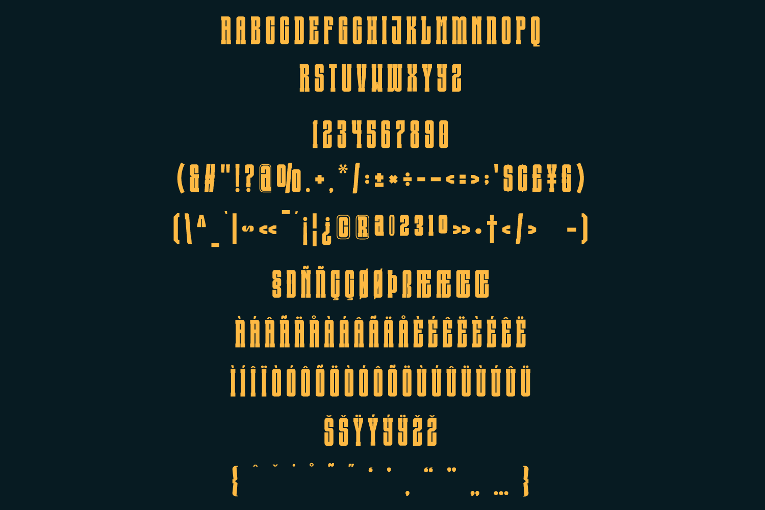 Highland Font