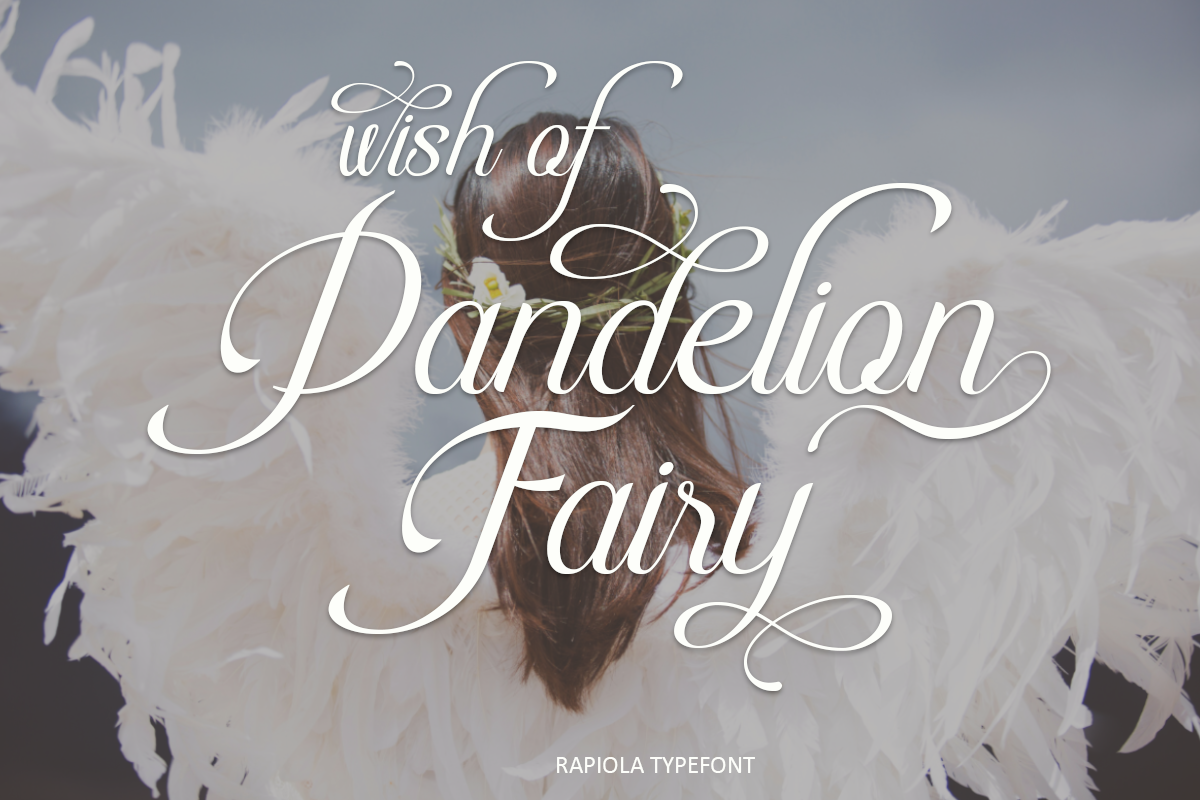 Rapiola - Elegant Script Font