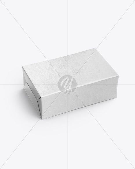 Kraft Paper Soap Bar Mockup - Half Side View