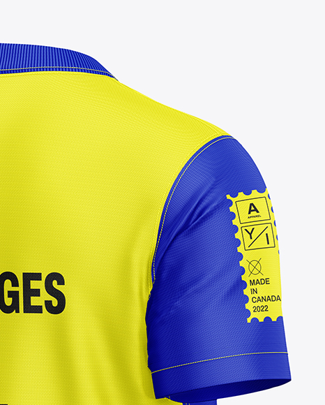 Kids Soccer Jersey Mockup