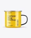 Camper Mug Mockup