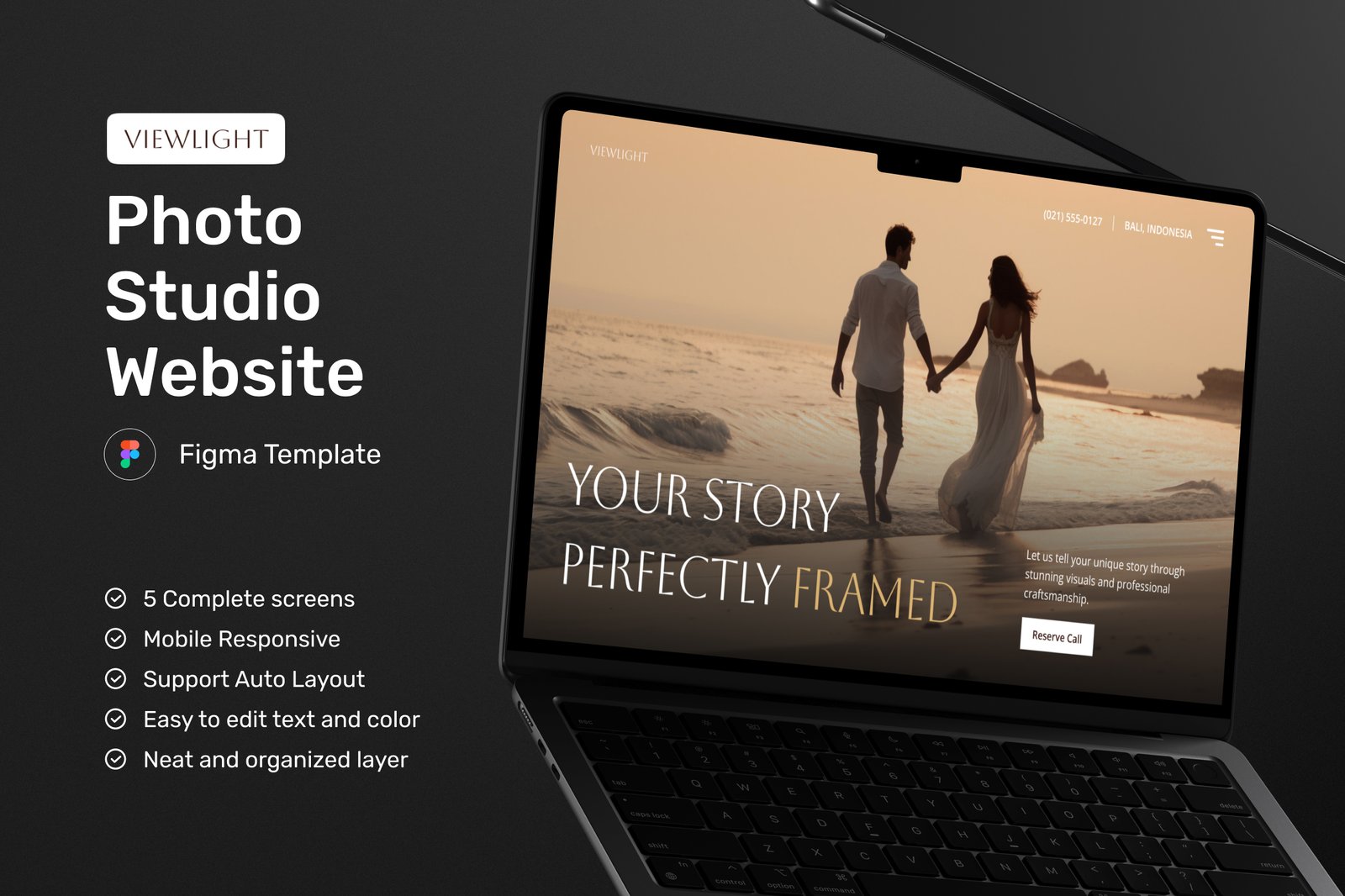 Viewlight - Photo Studio Website