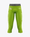 3/4 Men's Leggings Mockup
