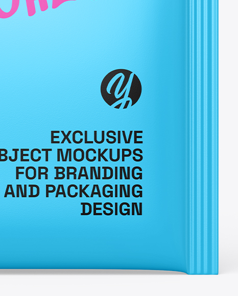 Matte Sachet Mockup
