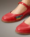 Pair of Mary Janes on Woman's Legs Mockup