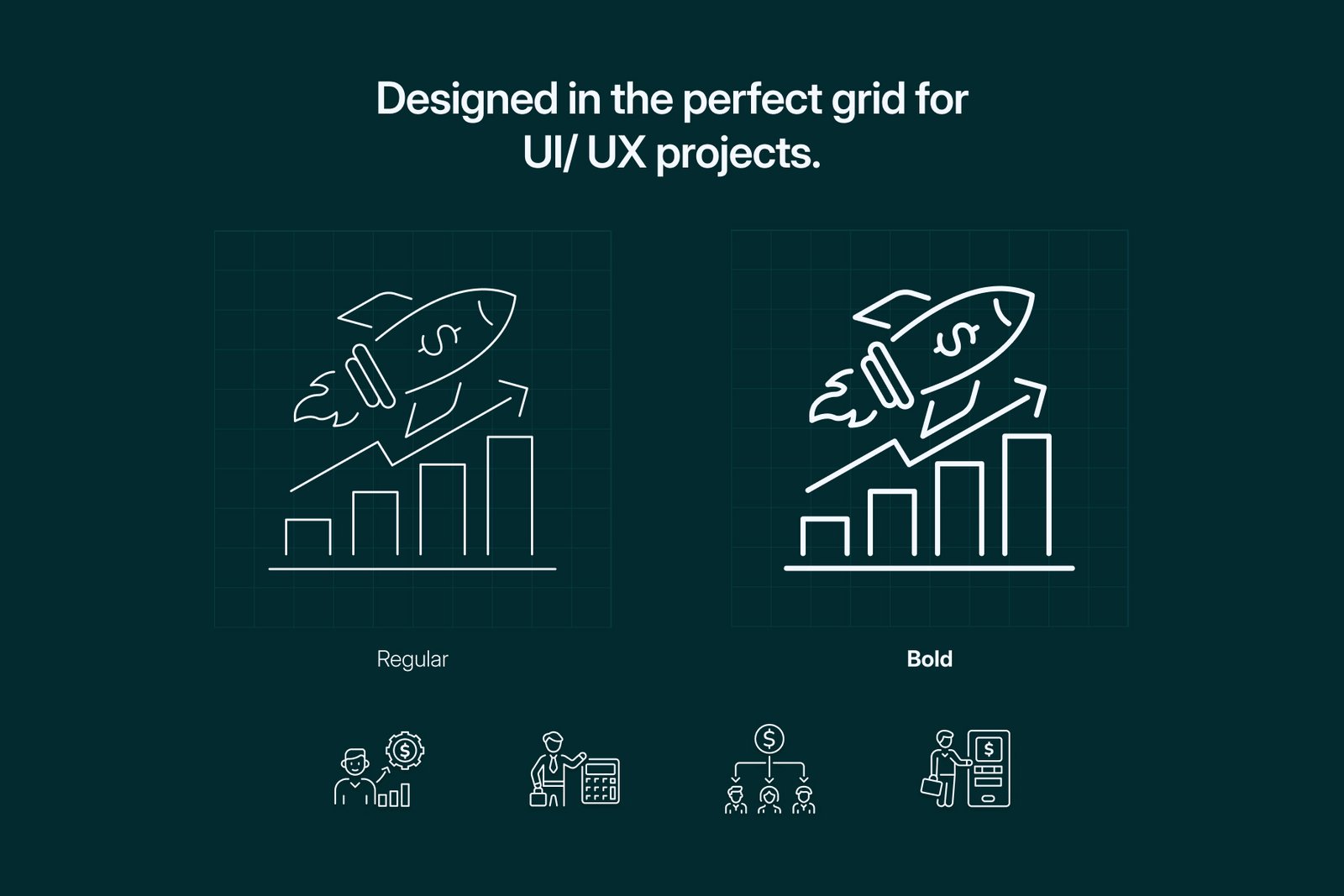 Corporate Finance Icon Set