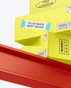 Paper Boxes on the Beams Mockup