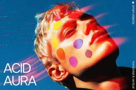 Acid Aura Blur Photo Effect - Add-Ons
