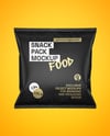Matte Snack Pack Mockup