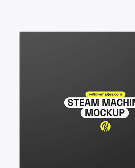 Steam Machine Mockup - Front View