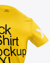 Crew Neck T-Shirt Mockup - Back View