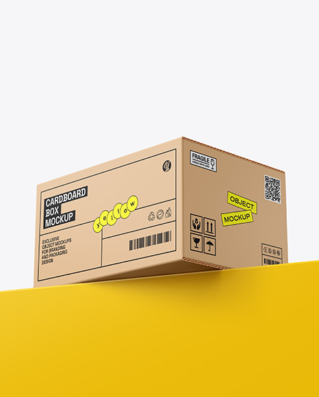 Paper Box Mockup