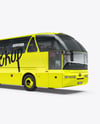 Bus Mockup - Half Side View