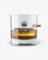 Bullet Whiskey Glass Mockup