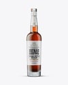 Tall Cognac Bottle Mockup