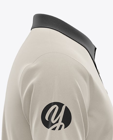 Men's Casual Polo Shirt Mockup