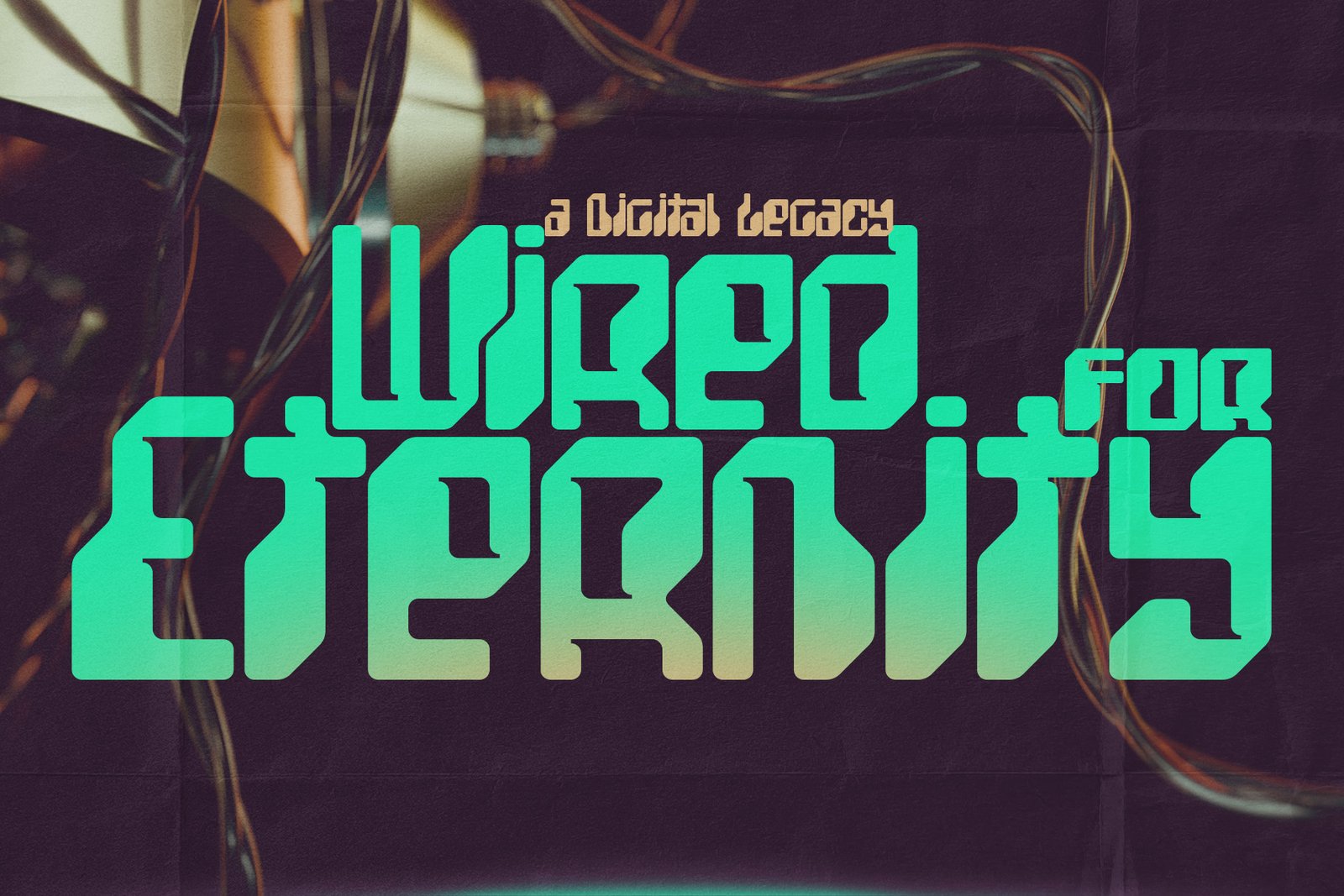TechCore - Vintage Cyber Font