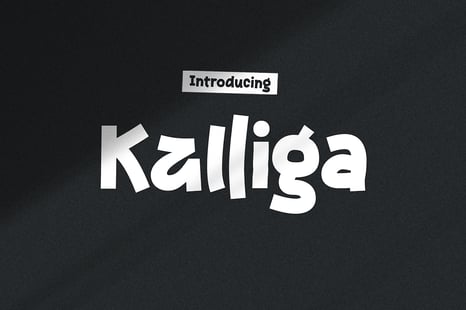 Kalliga - Bold Handwriting Font - Fonts