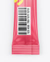 Glossy Stick Sachet Mockup