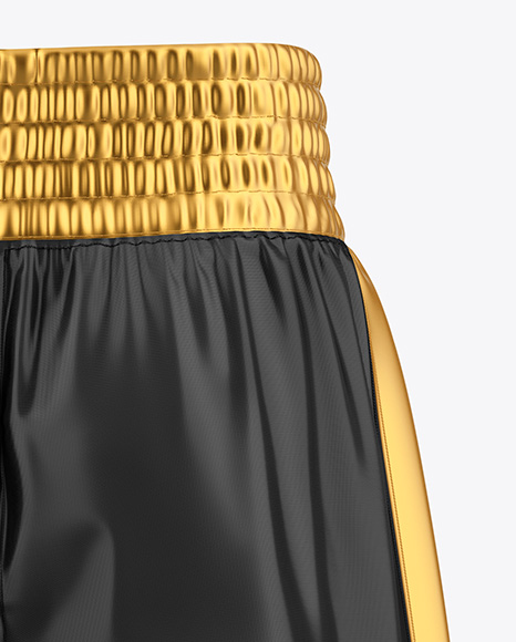 Boxing Shorts Mockup - Back View