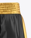 Boxing Shorts Mockup - Back View