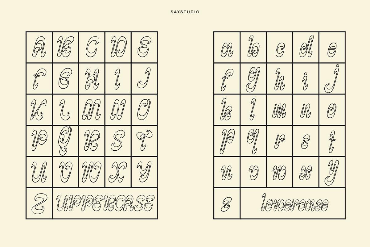 Psychodelic Font