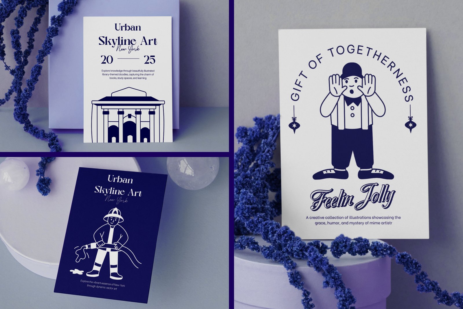New York Vector Drawing Set