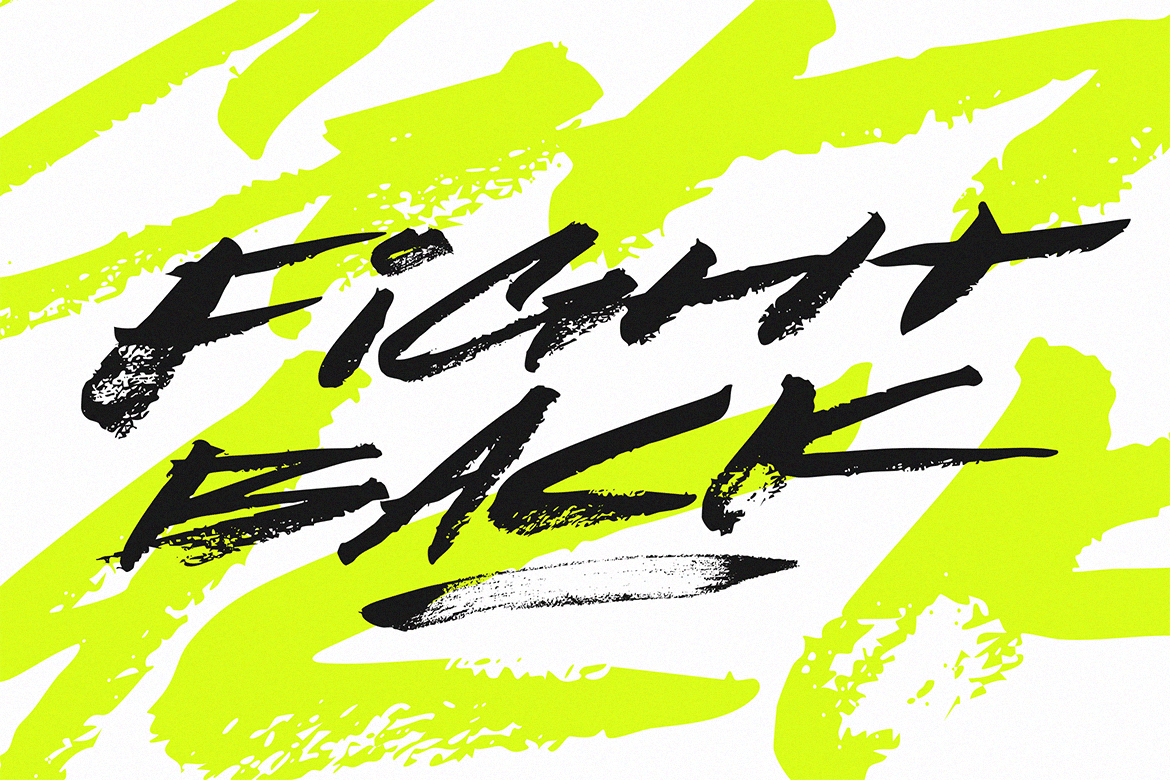 Lust | Handwritten Cyber Brush Font