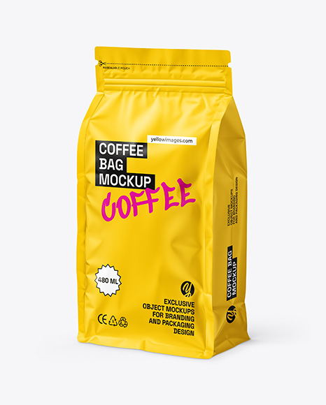 Coffee Bag Mockup