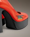 Pair of Platform Heels Mockup