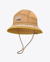 Ripstop Bucket Hat Mockup - Half Side View