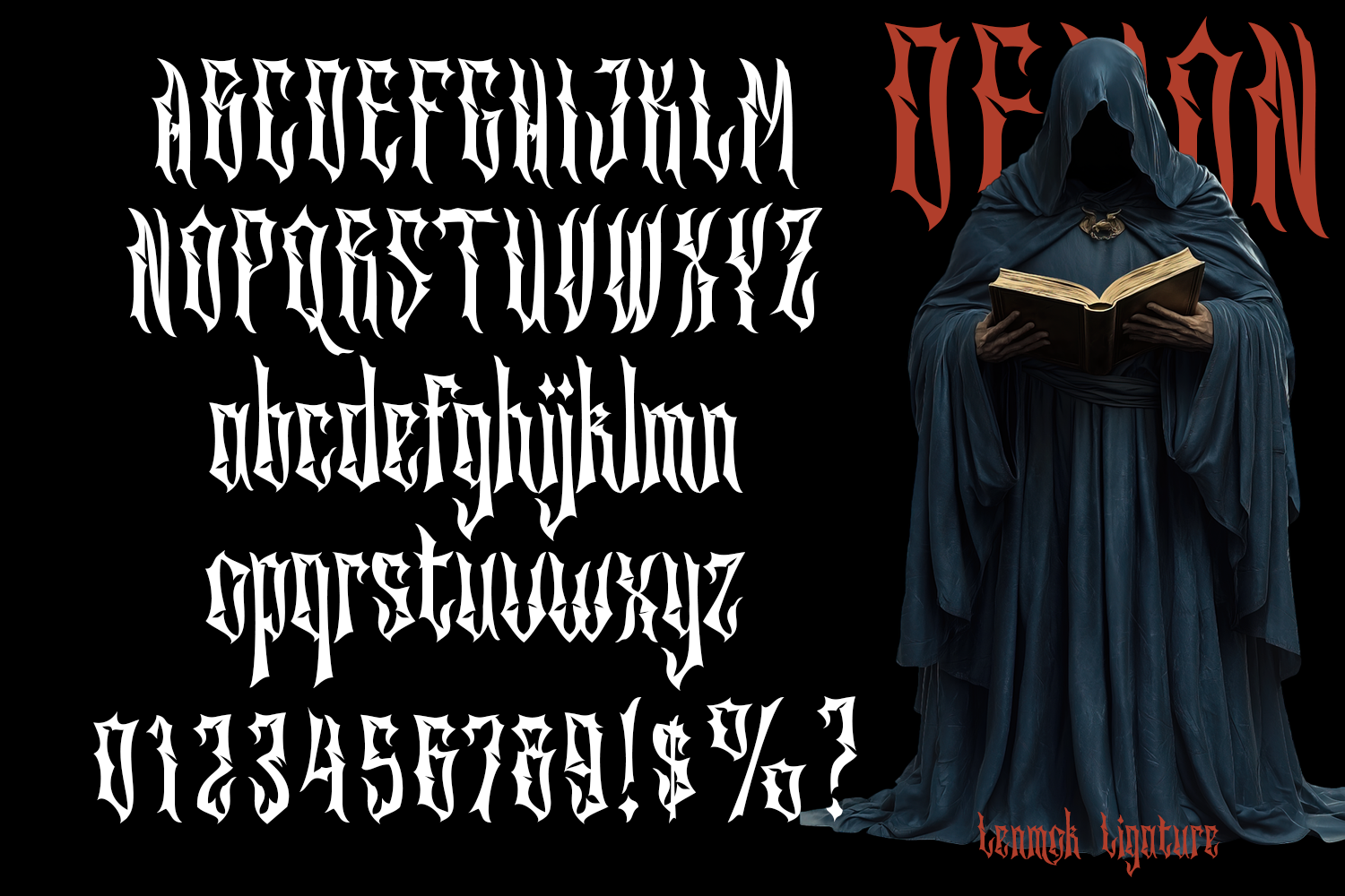 Lenmok - Blackletter Font