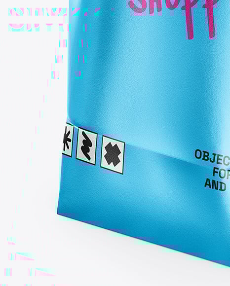 Metallized Paper Bag Mockup
