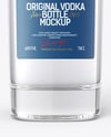 Vodka Bottle Mockup