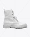 Women's Combat Boot Mockup