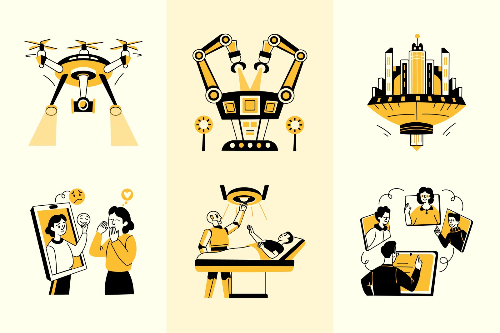 Artificial Intelligence Drawing Set