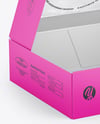 Paper Cake Box Mockup