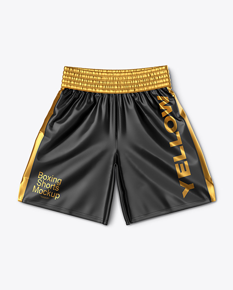 Boxing Shorts Mockup