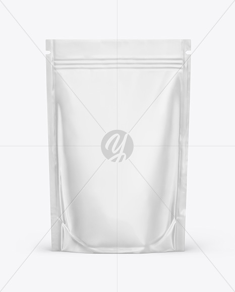 Glossy Stand-up Pouch Mockup